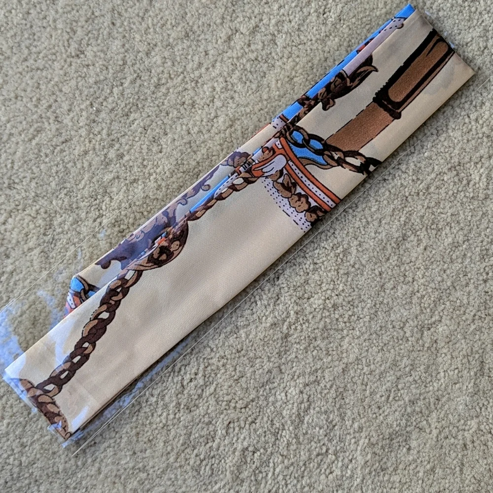 Beautiful Silky Soft Twilly Skinny Scarf